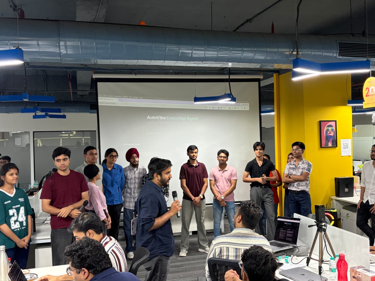 Gagan Kardam winning hackathon competition in 2025