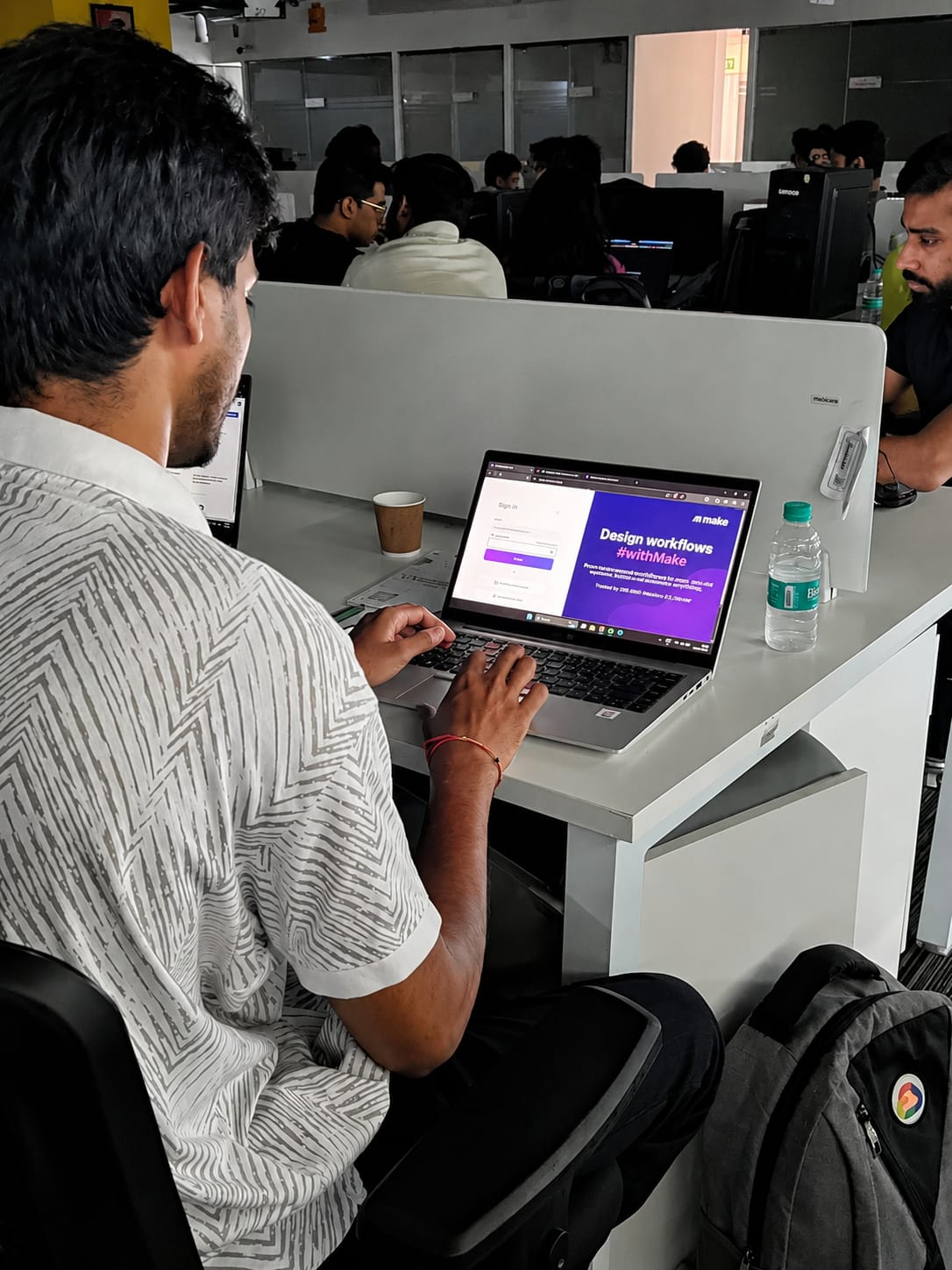 Gagan Kardam during Software Developer Internship at WebBee Global in 2026